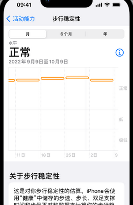 武安iPhone手机维修如何在iPhone开启'步行稳定性通知'