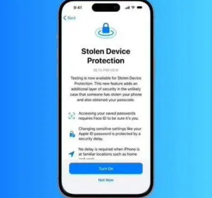 武安苹果授权维修店分享被盗设备保护功能开启方法