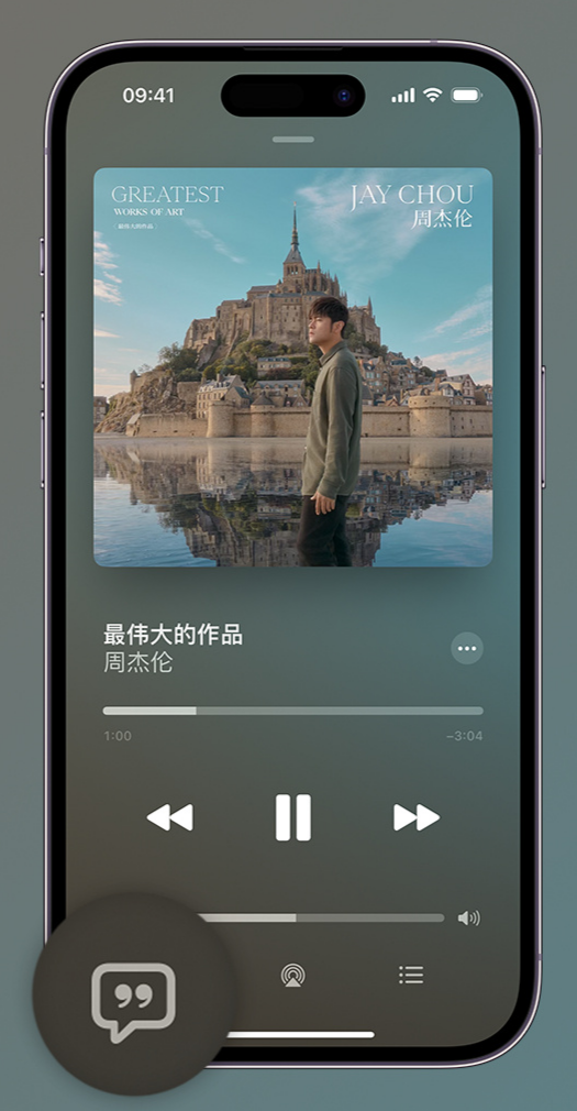 武安iphone维修分享如何在iPhone上使用Apple Music全新唱歌功能 