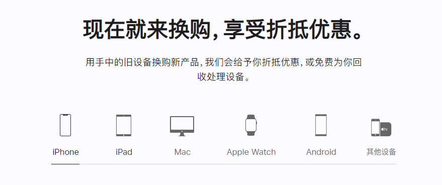 武安苹果手机维修分享iPhone以旧换新的去处 