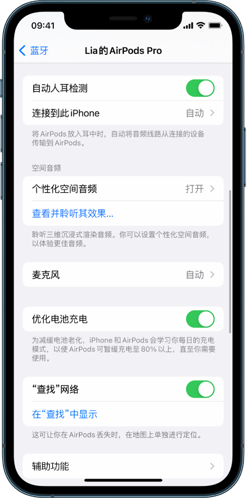 武安苹果手机维修分享如何通过 iPhone “查找”功能定位 AirPods 