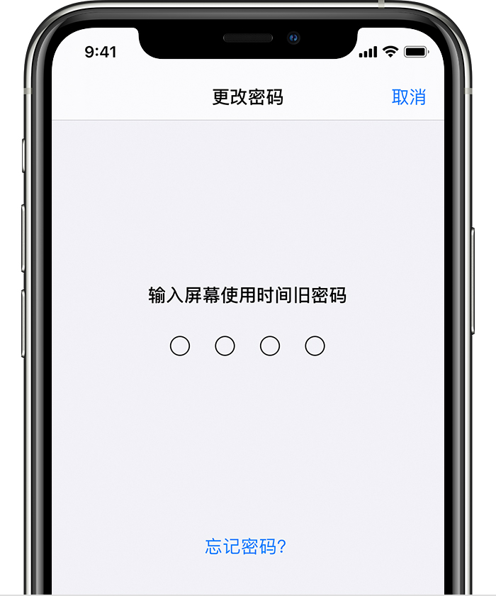 武安苹果手机维修分享iOS 14 忘记屏幕使用时间密码怎么办 